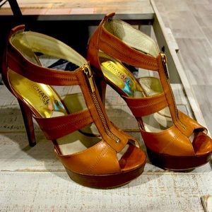 Michael Kors Platform Strappy Heels